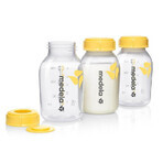 Set de biberons pour le recueil du lait, 3x150 ml, Medela