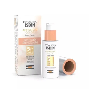 Isdin FotoUltra Age Repair Sun Protection Gezichtscrème SPF50 met Pigment 50ml
