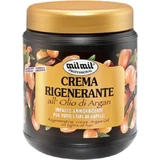 Milmil Professional Crema Rigenerante Crema Regenerante Olio di Argan Herstellend Haarmasker 1000ml