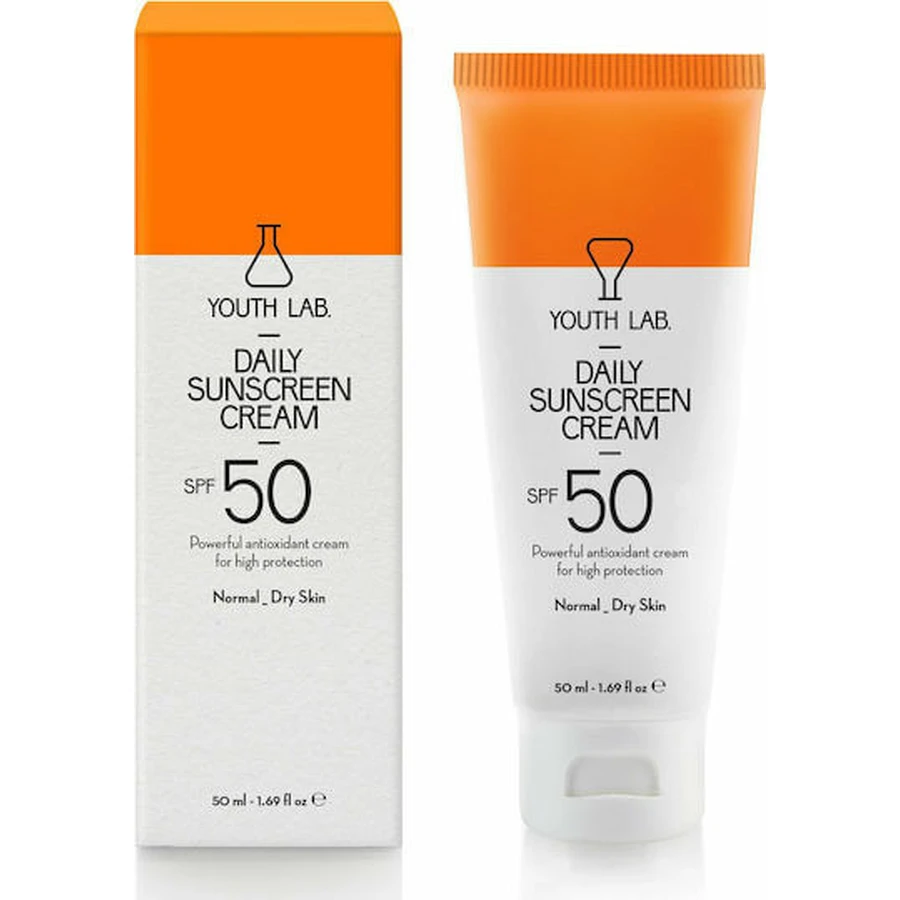 Youth Lab. Daily Sun Protection Cream for Normal/Worn Skin Face Gel SPF50 50ml