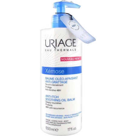 Uriage Xemose Baume Oleo Apaisant Anti Grattage Bálsamo Corporal Hidratante para Pieles Atópicas 500ml