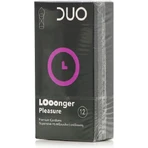 Duo Prezervatief LOoonger Pleasure met vertragingseffect 12st