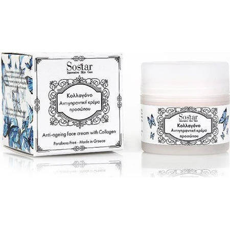 Sostar Focus Crema Facial de Día Hidratante y Antiedad con Colágeno 50ml