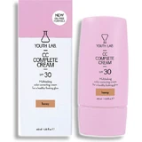 Youth Lab. Complete CC Honing Dag Gezichtscrème met SPF30 voor hydratatie, onzuiverheden en pigmentvlekken met Niacinamide 40ml
