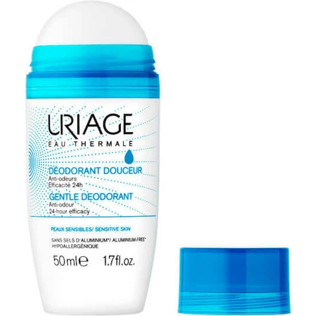 Uriage Déodorant Roll-On Anti-scent 24 heures sans aluminium 50ml