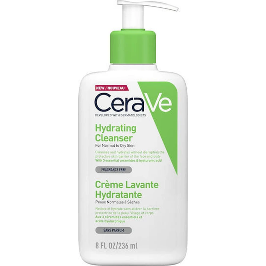 CeraVe Crema Facial Limpiadora Hidratante 236ml