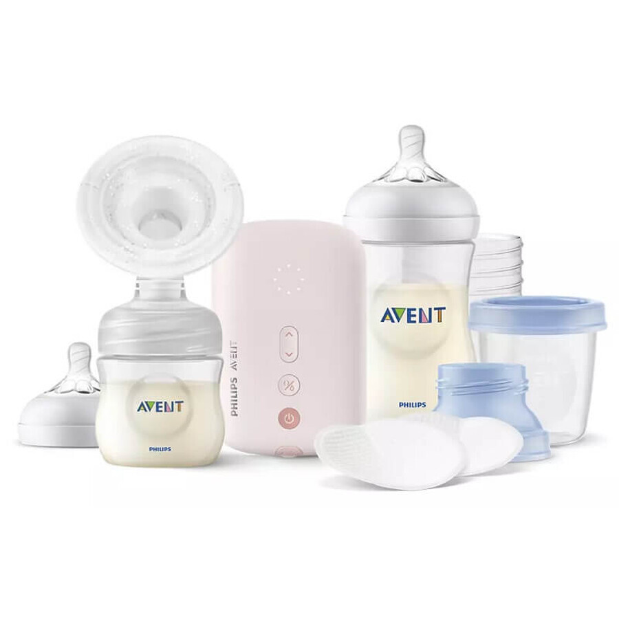 Set allattamento con tiralatte elettrico, SCD 395/21, Philips Avent