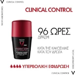 Deodorant 96h Roll-On 2x50ml Vichy Homme
