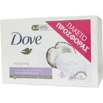 Dove Relaxing Beauty Cream Bar z mydłem do ciała kokos i jaśmin 4x90gr: ceny i cechy