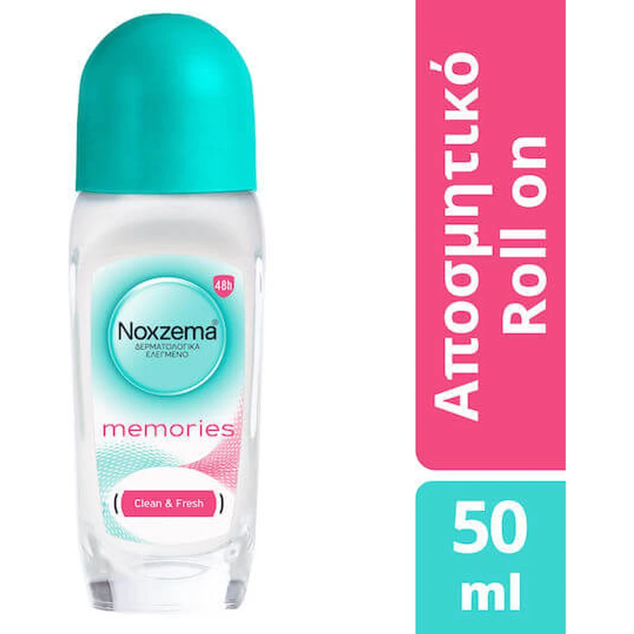 Noxzema Erinnerungen Clean & Fresh Deodorant 48h Roll-On 50ml