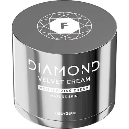 Frezyderm Diamond Velvet Face Feuchtigkeitscreme mit Hyaluronsäure und Kollagen 50ml