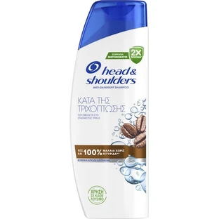 Head & Shoulders Koffeinhaltiges Anti-Schuppen und Haarausfall Shampoo für alle Haartypen 330ml
