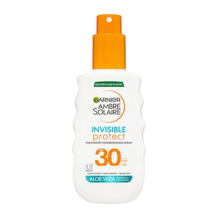 Garnier Invisible Protect Refresh Spray de protection solaire pour le visage et le corps SPF30 150ml