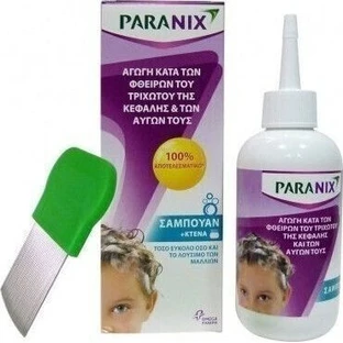 Paranix Trattamento antipidocchi Shampoo e pettine per bambini 200ml