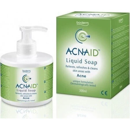 Boderm Acnaid Flüssige Gesichtslotion für zu Akne neigende Haut 300ml