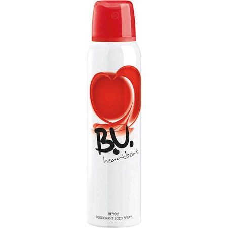 B.U. Heartbeat Deodorant Lichaamsdeodorant Spray 150ml