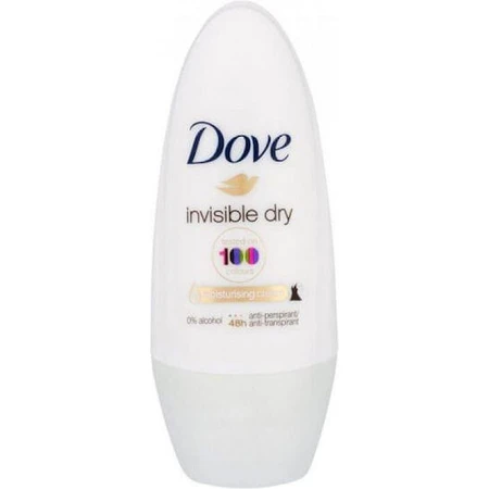 Dove Invisible Desodorante Seco 48h Roll-On 50ml