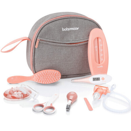 Set pentru ingrijire Peach, 9 piese, Babymoov