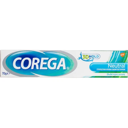 Corega Neutrale Gebiss-Fixiercreme 70gr