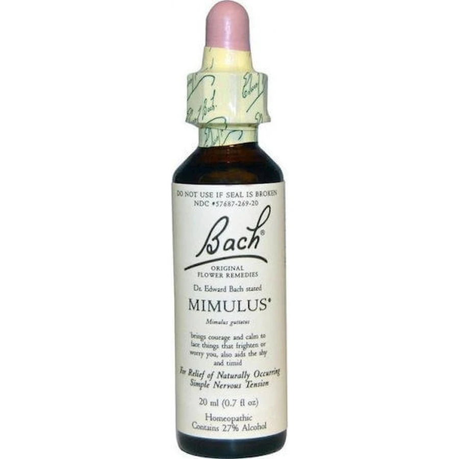 Bach Mimulus Esență Florală în Picături pentru Relaxare 20ml