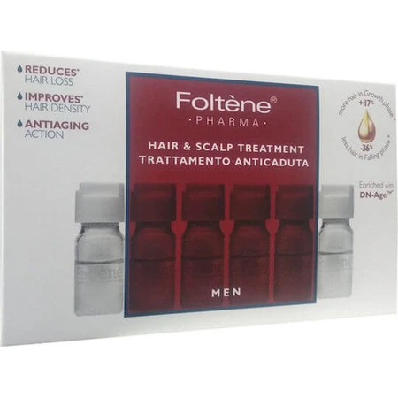 Foltene Trattamento Capelli e Cuoio Capelluto Fiala per la caduta dei capelli per uomo 12x6ml