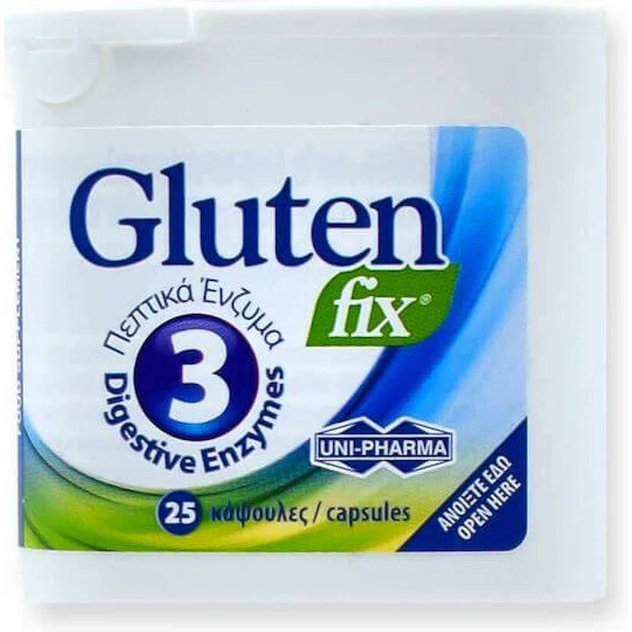 UNI-PHARMA Gluten Fix 25 cáps.
