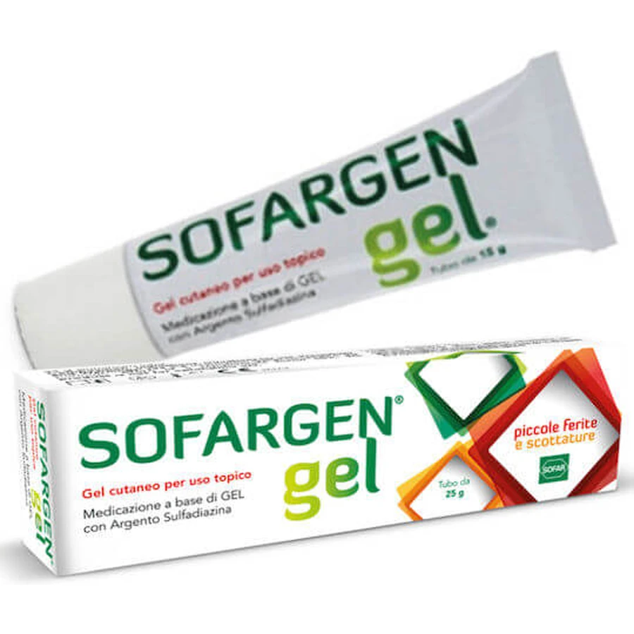 Sofargen gel for healing & burns, 25gr, Sofar