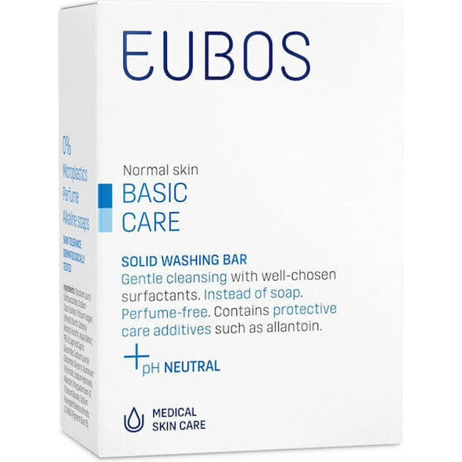Eubos Basic Care Jabón Corporal Barra Azul 125gr
