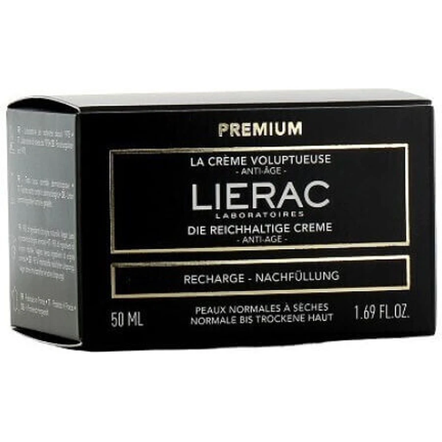 Lierac Premium La Crème Voluptueuse Recharge Crème visage anti-rides à l'acide hyaluronique 50ml