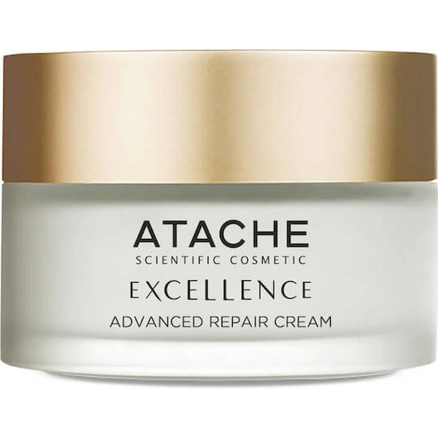 Atache Excellence Anti-aging en heropbouwende nachtcrème voor het gezicht met hyaluronzuur 50ml
