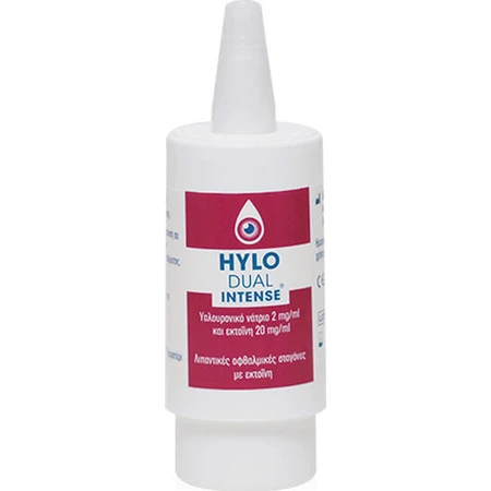 Ursapharm Hylo Dual Intense Hyaluronic Acid Eye Drops for Dry Eyes 10ml