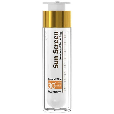 Frezyderm Sun Screen Velvet Waterbestendige Gezichtscrème SPF30 50ml