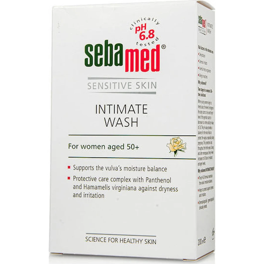 Sebamed Sensitive Skin Intimate Wash 50+ Liquid 200ml