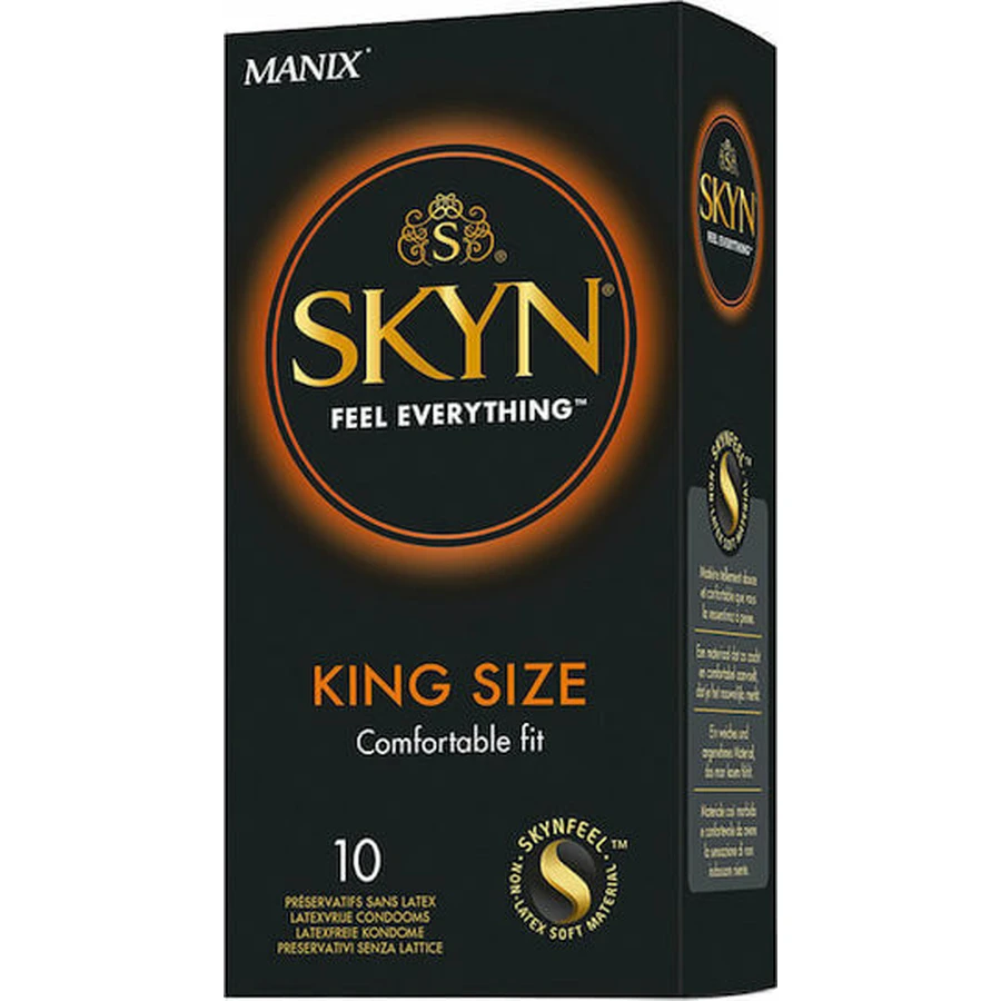 Skyn Prezervatief Koning Groot 10st