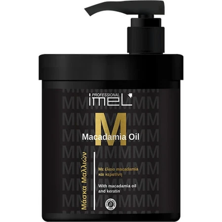 Imel Macadamia Macadamia Olie & Keratine Herstellend Haarmasker 1000ml