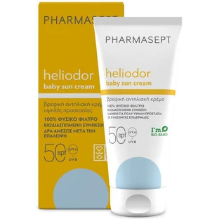 Pharmasept Heliodor Heliodor Waterproof Baby Zonnecrème Gezicht & Lichaam Emulsie SPF50 100ml 100ml 518949