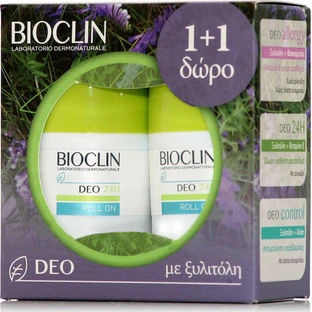 Bioclin Deodorant 24h Roll-On 2x25ml
