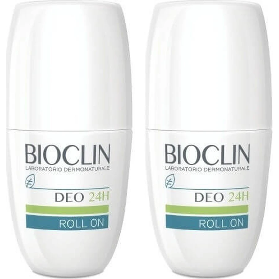 Bioclin Deodorant 24h Roll-On 2x25ml