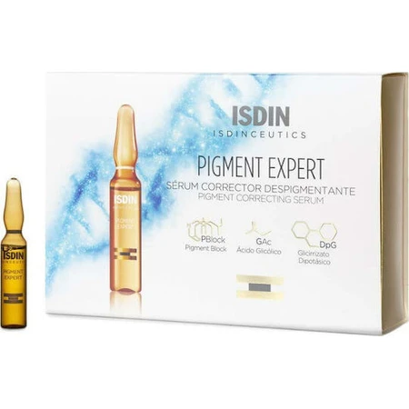 Isdin Isdinceutics Pigment Expert Serum Fata pentru Pete Pigmentare și Albire 10x2ml
