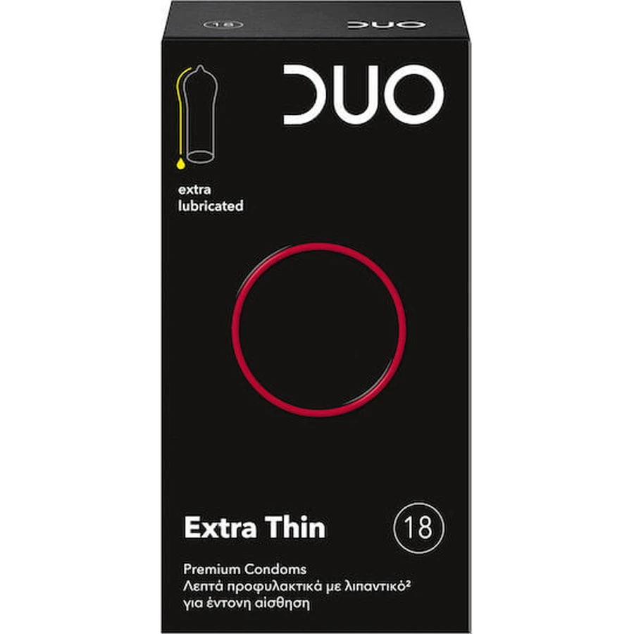 Duo Prezervative Extra Thin 18buc