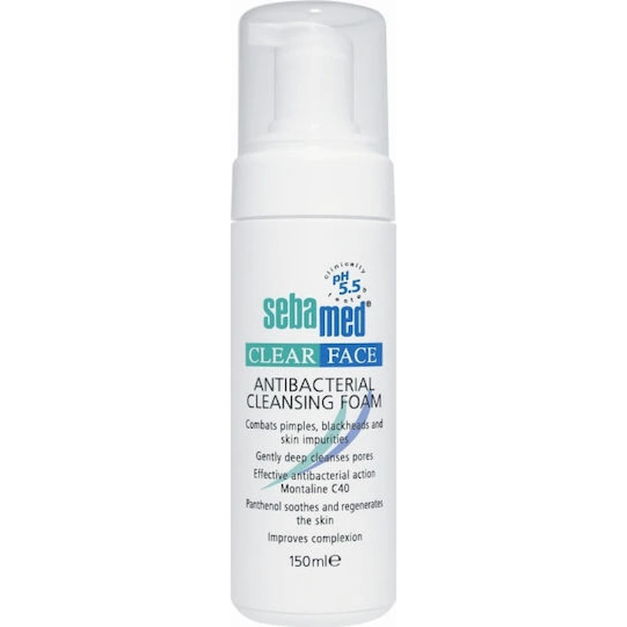 Sebamed Clear Face Antibacteriële Face Wash voor de acnegevoelige huid 150ml