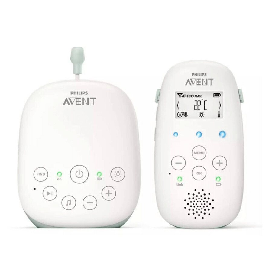 Système de surveillance des bébés, SCD711/52, Philips Avent