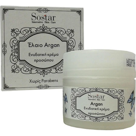 Sostar Focus Arganöl Feuchtigkeitsspendende Tagescreme mit Aloe Vera & Arganöl 50ml