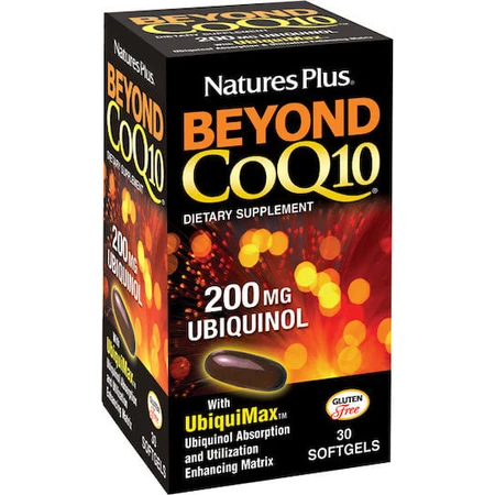 Nature's Plus Beyond CoQ10 Ubiquinol 200mg 30 Weichkapseln