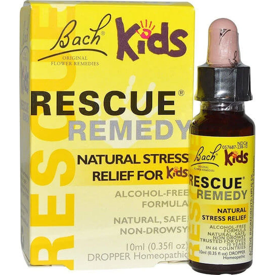 Bach Rescue Remedy Kids Esență Florală în Picături pentru Relaxare 10ml