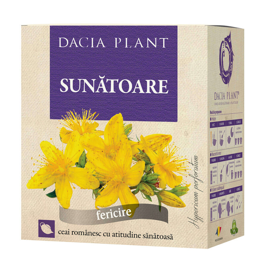 Tisane de Millepertuis, 50g, Plante Dacia