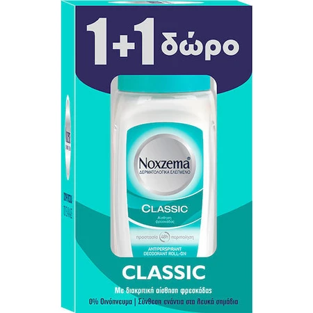 Noxzema Klassieke Deodorant 48h Roll-On 2x50ml