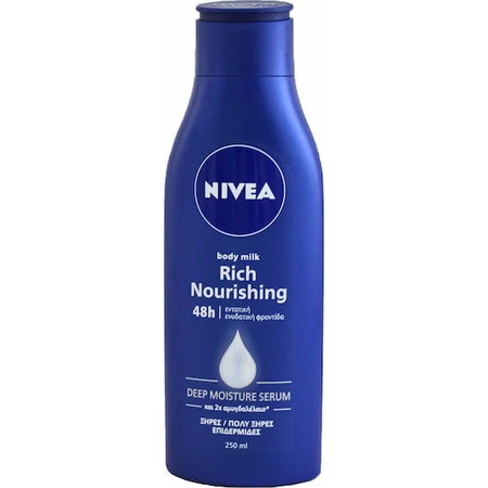 Nivea Rich Nourishing Moisturising Body Lotion für trockene/sehr trockene Haut 250ml