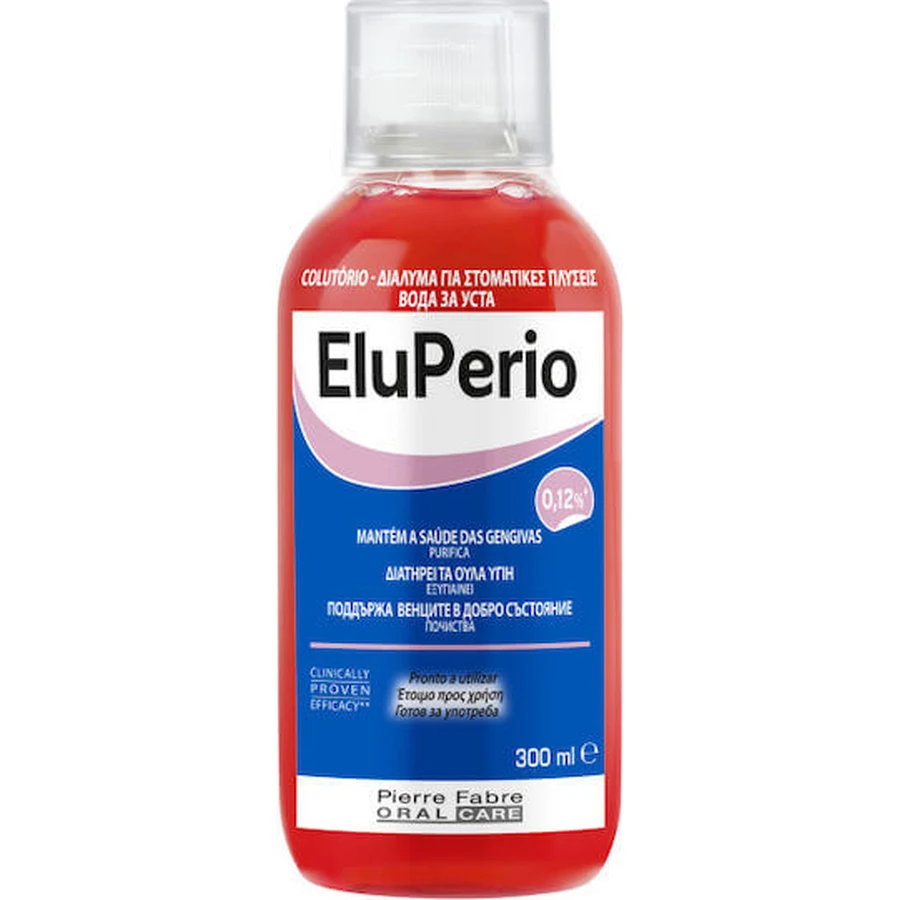 EluPerio Mundspülung bei Gingivitis, gegen Parodontitis und Plaque 300ml