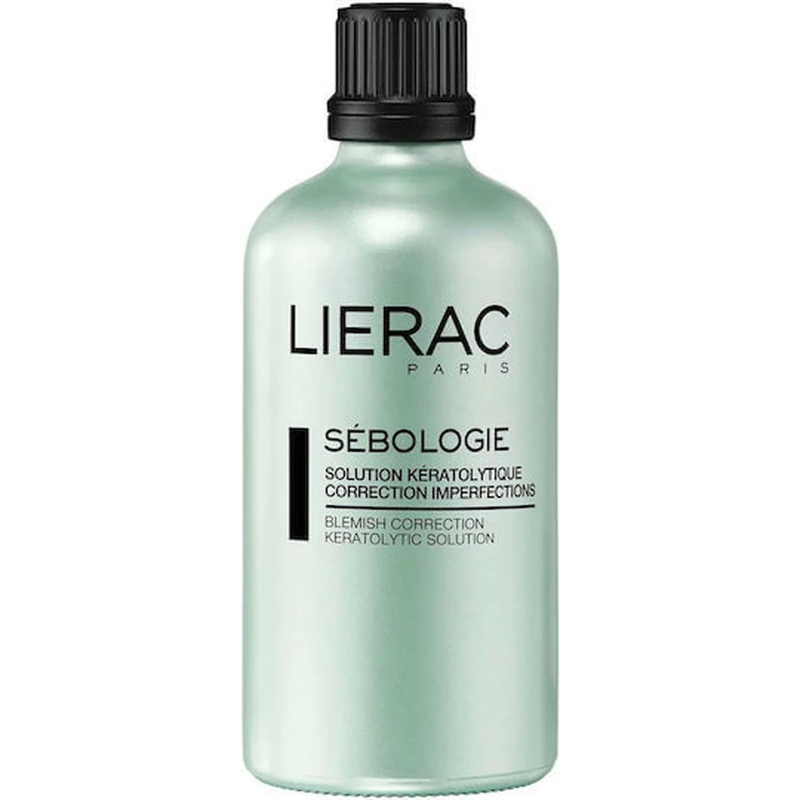 Lierac Sebologie Blemish Correction Keratolytic Solution Vloeibaar Regulerende Nachtcrème tegen onzuiverheden met AHA 100ml